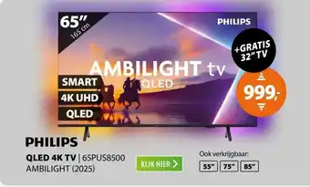 Expert Philips 65PUS8500 Ambilight (2025) aanbieding
