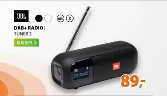 Expert JBL Tuner 2 Zwart aanbieding