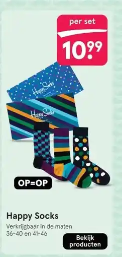 Etos Happy Socks aanbieding