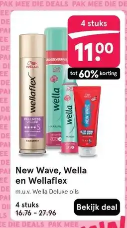 Etos PA New Wave, Wella en Wellaflex aanbieding