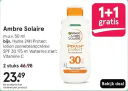 Etos Ambre Solaire aanbieding