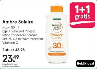 Etos Ambre Solaire aanbieding