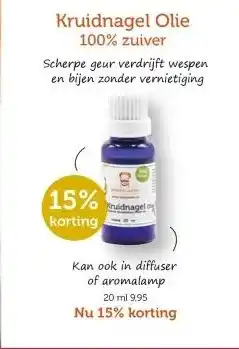 De Rode Pilaren Kruidnagel Olie aanbieding