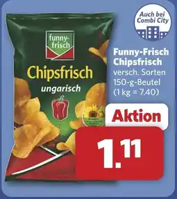 Combi Funny-Frisch Chipsfrisch aanbieding