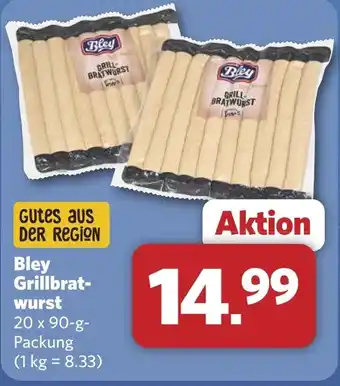 Combi Bley Grillbrat- wurst aanbieding