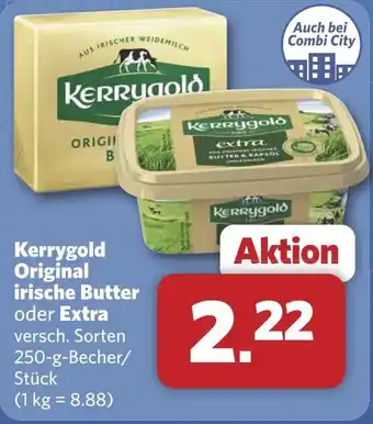 Combi Kerrygold Original irische Butter oder Extra aanbieding