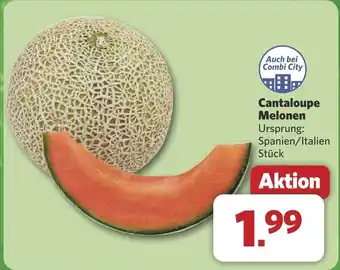 Combi Cantaloupe Melonen aanbieding