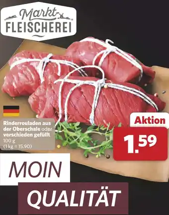 Combi Rinderrouladen aus der Oberschale oder verschieden gefüllt aanbieding