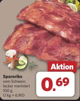 Combi Spareribs aanbieding