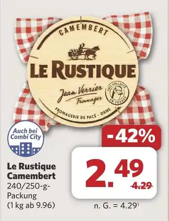 Combi Le Rustique Camembert aanbieding