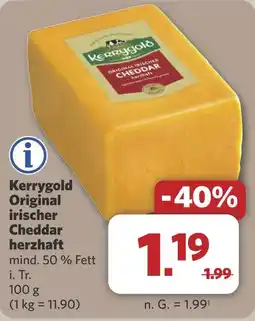 Combi Kerrygold Original irischer Cheddar herzhaft aanbieding
