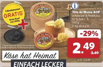 Combi Tête de Moine AOP aanbieding