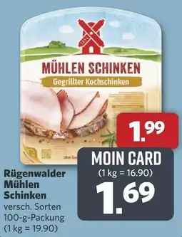 Combi Rügenwalder Mühlen Schinken aanbieding
