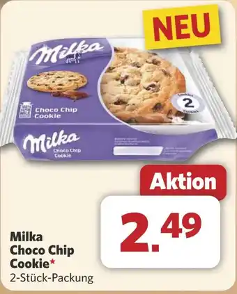 Combi Milka Choco Chip Cookie* aanbieding