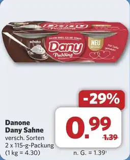 Combi Danone Dany Sahne aanbieding
