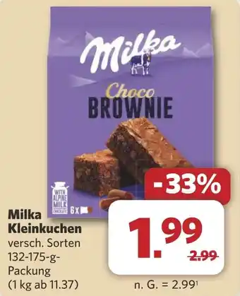 Combi Milka Kleinkuchen aanbieding