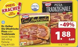 Combi Dr. Oetker Die Ofenfrische Pizza oder Tradizionale aanbieding