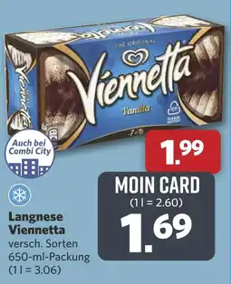 Combi Langnese Viennetta aanbieding