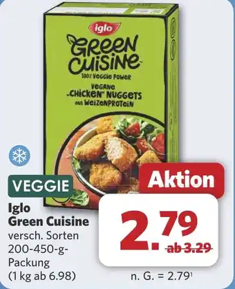 Combi Iglo Green Cuisine aanbieding