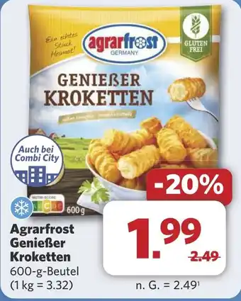 Combi Agrarfrost Genießer Kroketten aanbieding