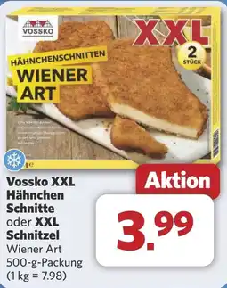 Combi Vossko XXL Hähnchen Schnitte oder XXL Schnitzel aanbieding