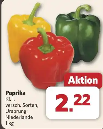 Combi Paprika aanbieding