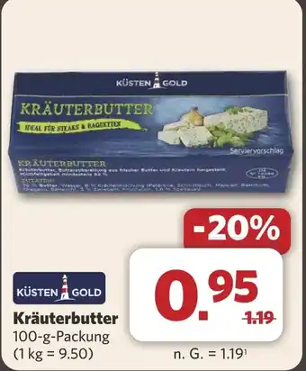 Combi KÜSTEN GOLD Kräuterbutter aanbieding