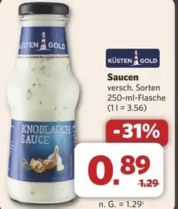 Combi KÜSTEN GOLD Saucen aanbieding