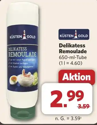 Combi KÜSTEN GOLD Delikatess Remoulade aanbieding