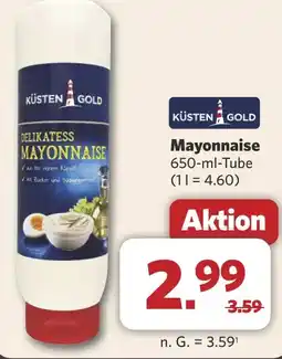 Combi KÜSTEN GOLD Mayonnaise aanbieding