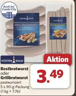 Combi Rostbratwurst oder Grillbratwurst aanbieding