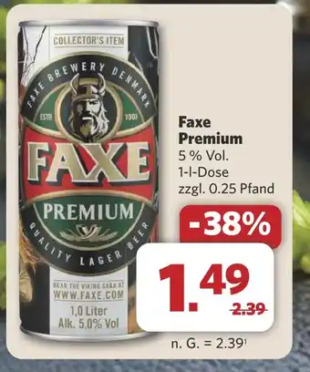 Combi Faxe Premium aanbieding