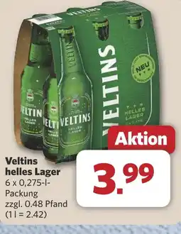 Combi Veltins helles Lager aanbieding