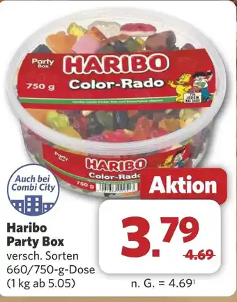 Combi Haribo Party Box aanbieding