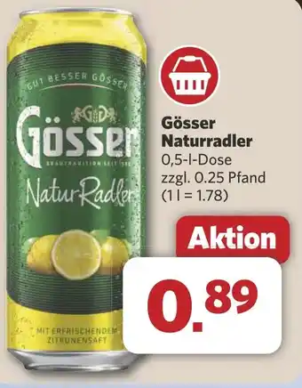 Combi Gösser Naturradler aanbieding