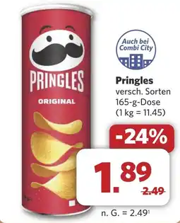 Combi Pringles aanbieding