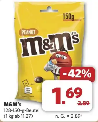 Combi M&M's aanbieding
