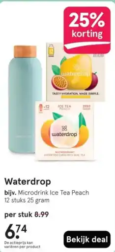 Etos Waterdrop aanbieding