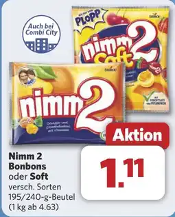 Combi Nimm 2 Bonbons oder Soft aanbieding