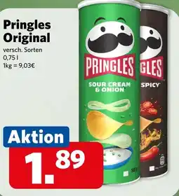 Combi Pringles Original aanbieding