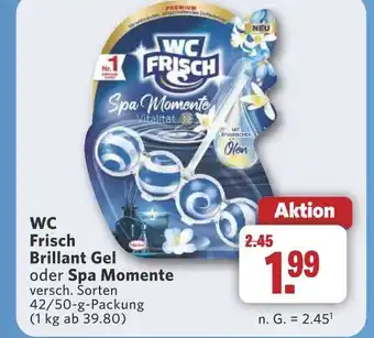 Combi WC Frisch Brillant Gel oder Spa Momente aanbieding
