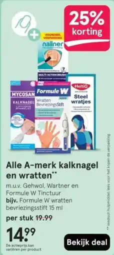 Etos Alle A-merk kalknagel en wratten aanbieding