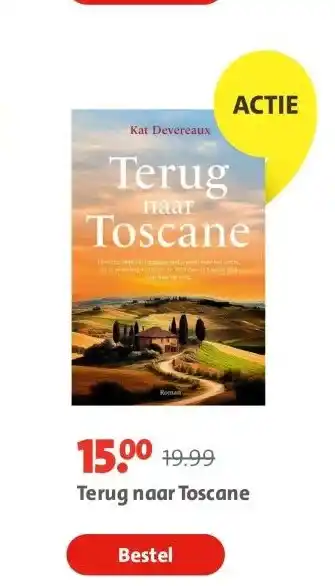 Bruna Terug naar Toscane aanbieding