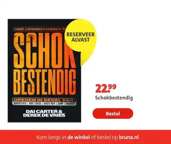Bruna Schokbestendig aanbieding