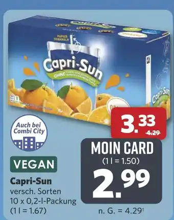 Combi Capri-Sun aanbieding