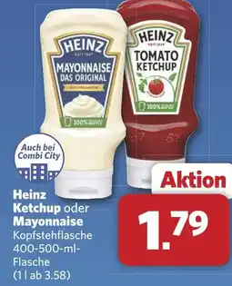 Combi Heinz Ketchup oder Mayonnaise aanbieding
