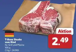 Combi T-Bone Steaks vom Rind aanbieding