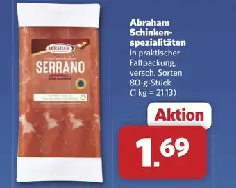 Combi Abraham Schinken- spezialitäten aanbieding