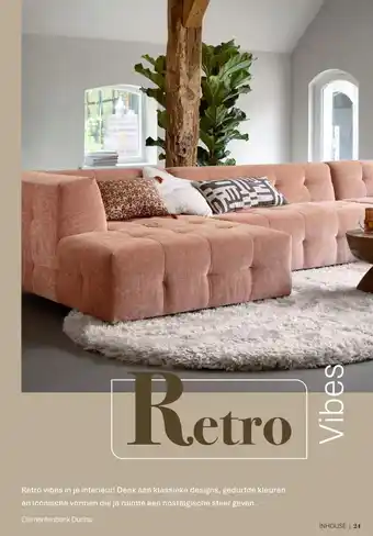 IN.HOUSE Elementenbank Durina aanbieding