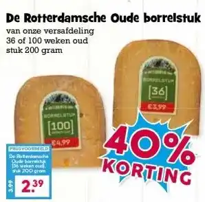 Boon`s Markt De Rotterdamsche Oude borrelstuk aanbieding